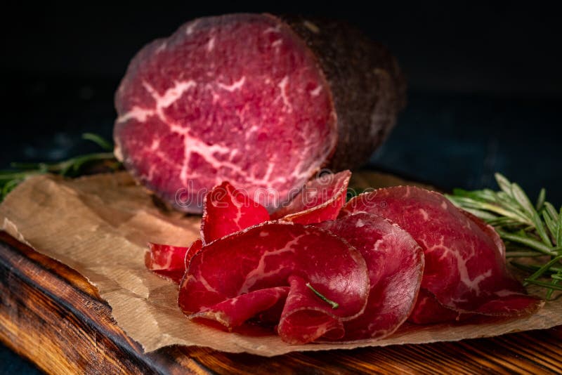 Bresaola Risse fatiada
